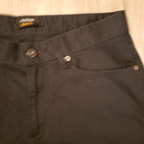 MENS APT 9 SLIM FIT BLACK JEANS - Picture 2 of 4